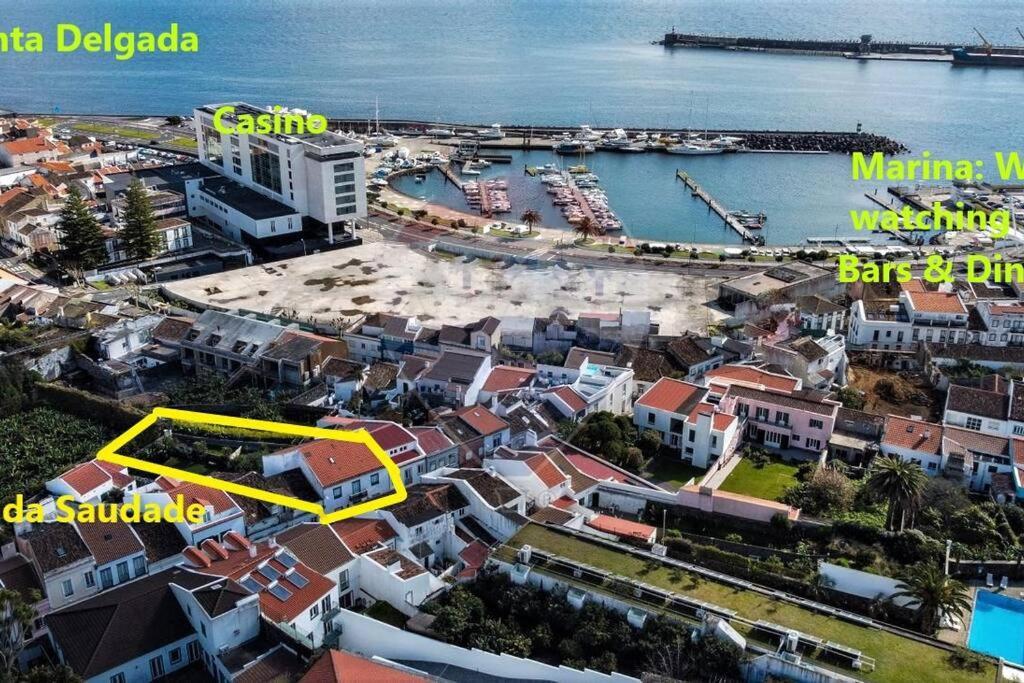 City Center, 200 Meters To Marina, Walk To Everything, Private Yard And Garden Ponta Delgada Exteriér fotografie